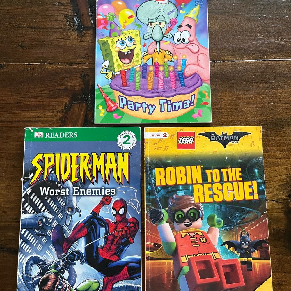 Reading level 2 book bundle of 3